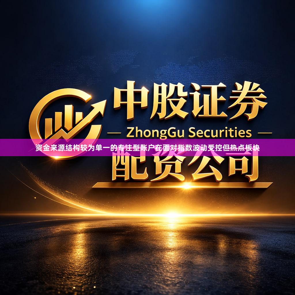 资金来源结构较为单一的专注型账户在面对指数波动受控但热点板块