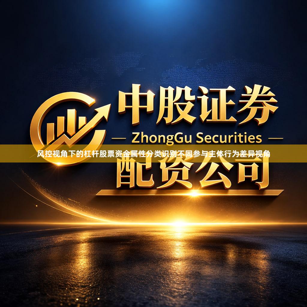 风控视角下的杠杆股票资金属性分类识别不同参与主体行为差异视角