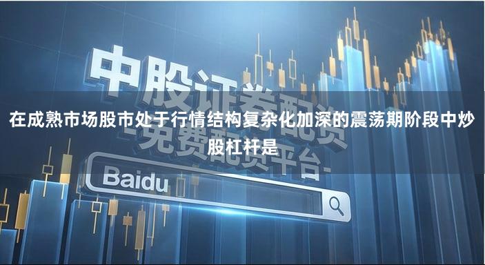 在成熟市场股市处于行情结构复杂化加深的震荡期阶段中炒股杠杆是
