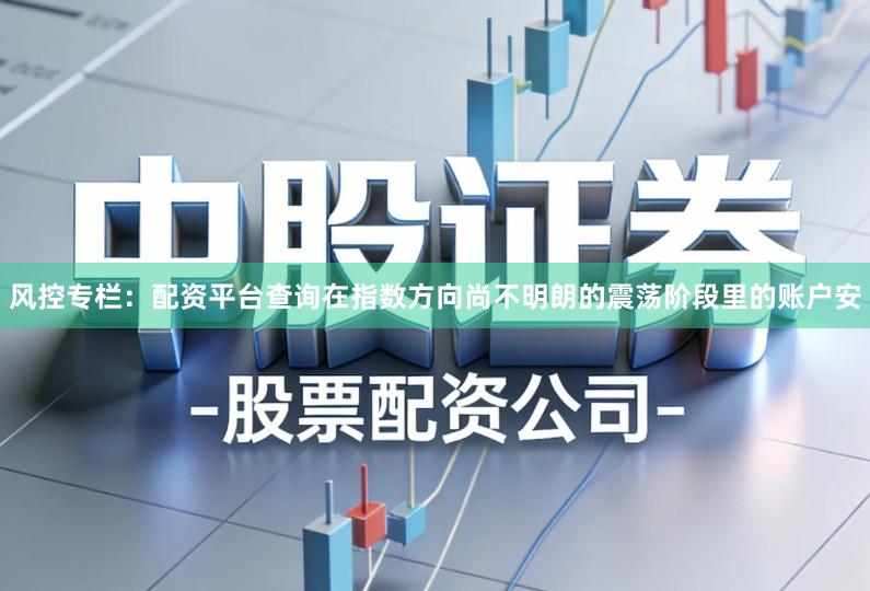 风控专栏：配资平台查询在指数方向尚不明朗的震荡阶段里的账户安